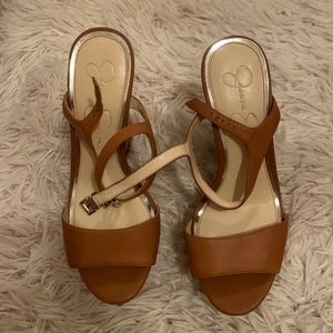 Like new Jessica Simpson heels, 8.5
